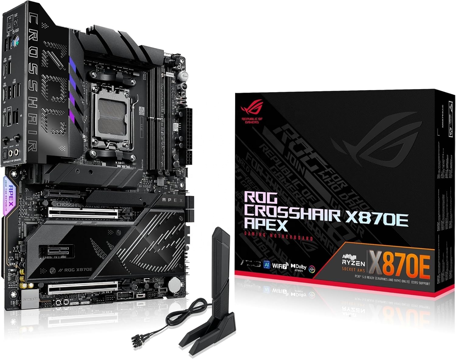 X870E Atx Motherboard - Płyta główna Rog Crosshair X870e Apex